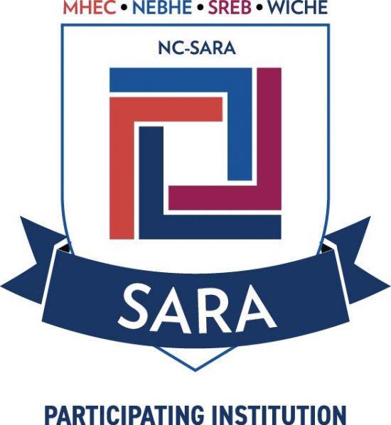 The SARA seal. Georgia Southern is a SARA Participating Institution. MHEC, NEBHE, SREB, WICHE, NC-SARA.