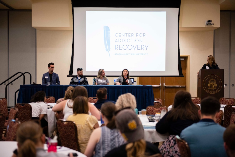 A panel discussion for the Center for Addiction Recovery.