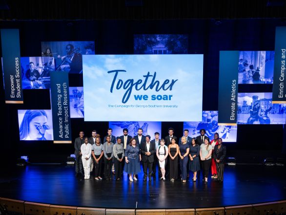 Together We Soar Campaign Kick Off Event featuring scholarship recipients