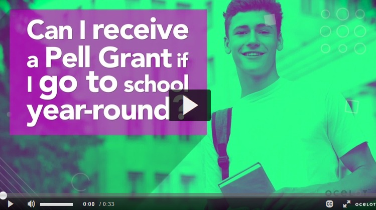 Financial Aid TV: Can I receive a Pell Grant if I go to school year round?