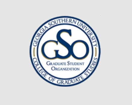 Logo of the Graduate Student Organization at Georgia Southern.