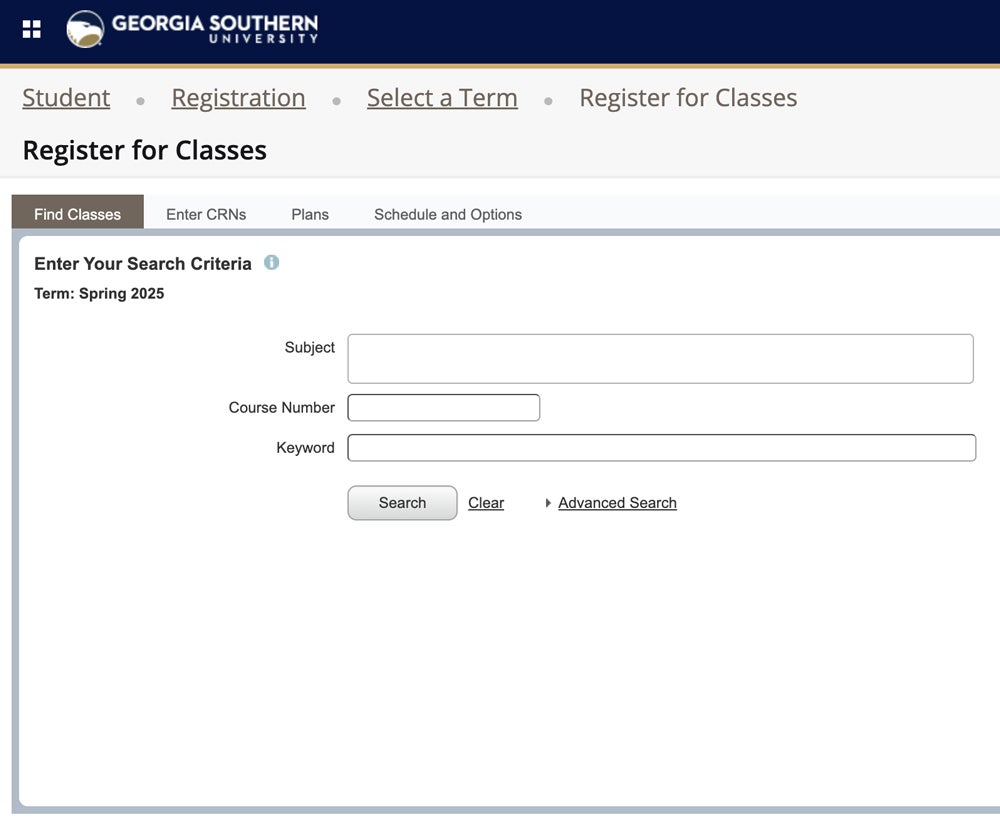 CRN search in wings